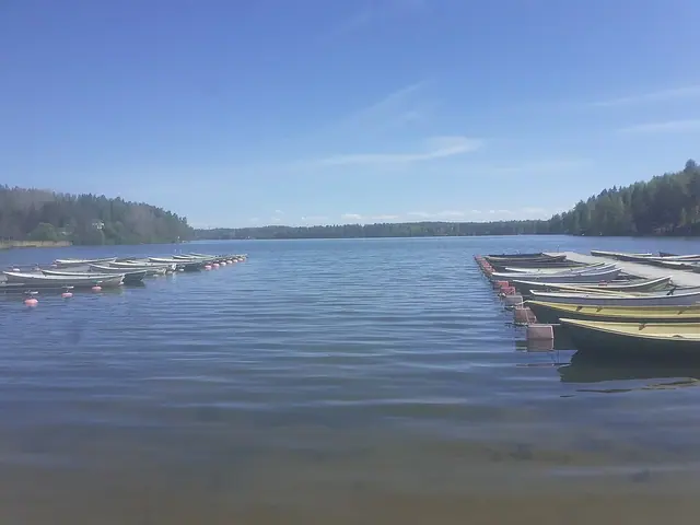 Valkjärven lähtelän uimaranta